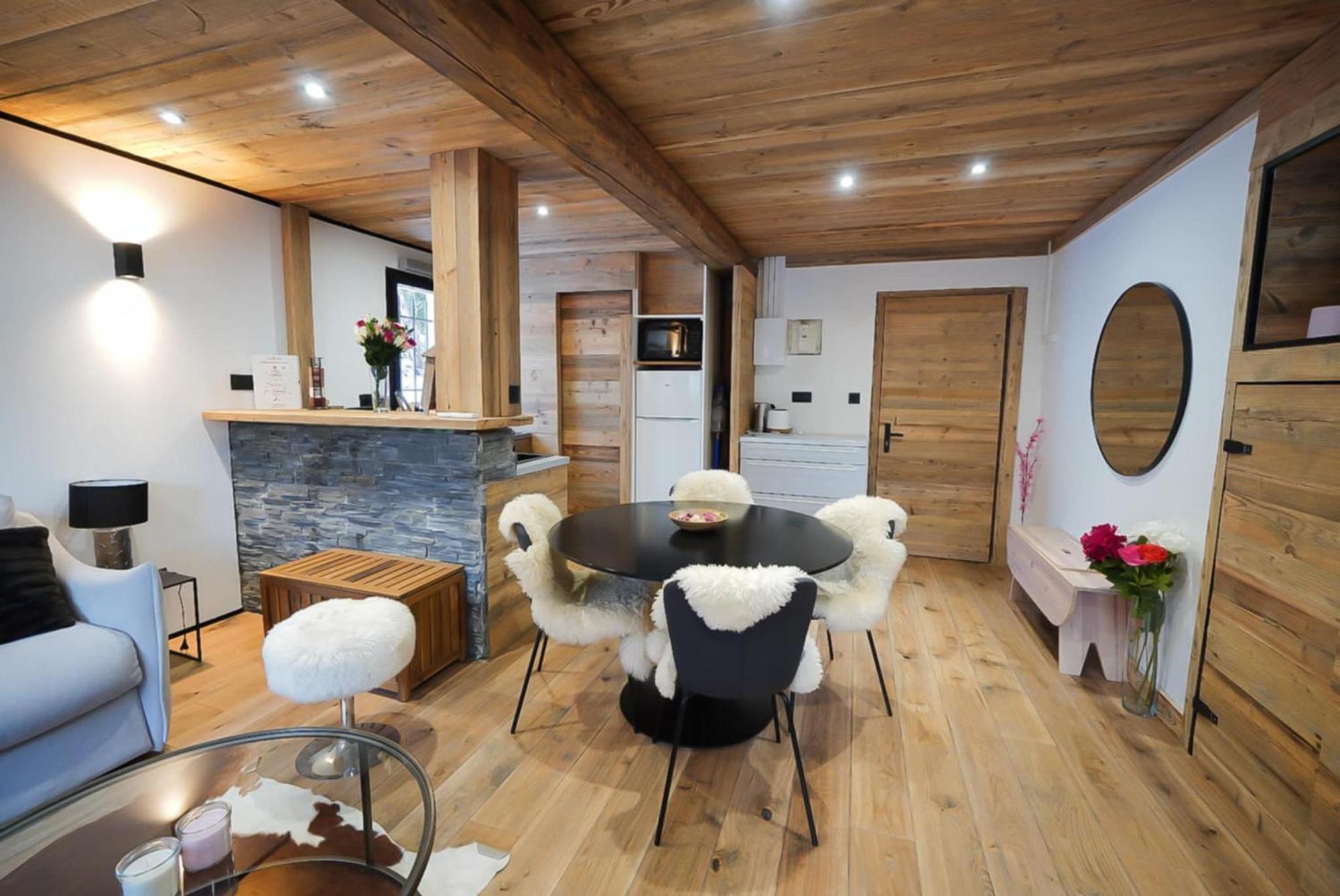 Logement A Megeve Avec Jardin Eksteriør bilde